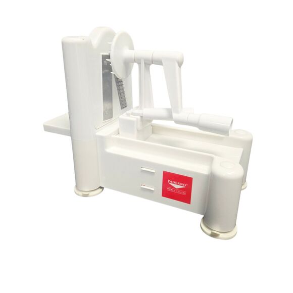 Paderno World Cuisine Plastic Spiralizer Vegetable Slicer - 3 Blade - Picture 7 of 7